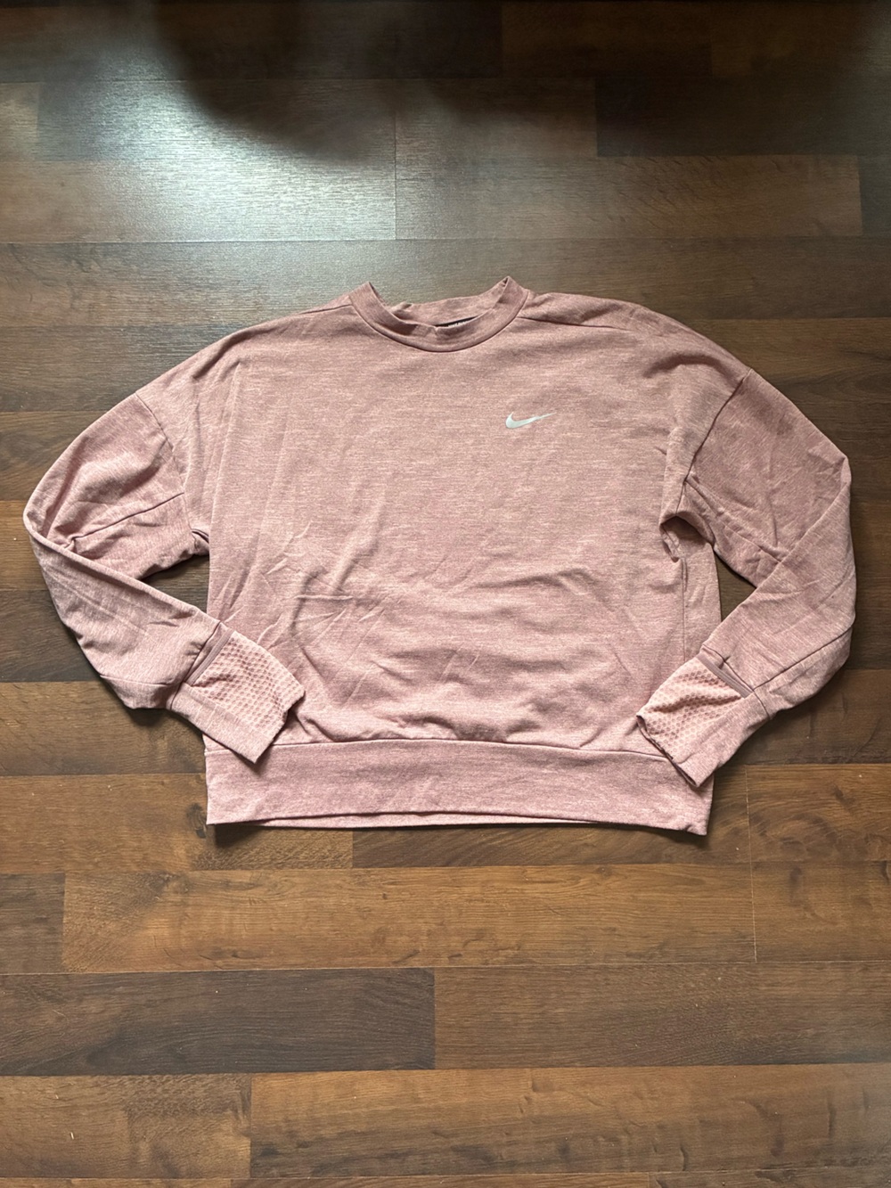 Nike Dusty Pink Crewneck Sweatshirt Dri-Fit